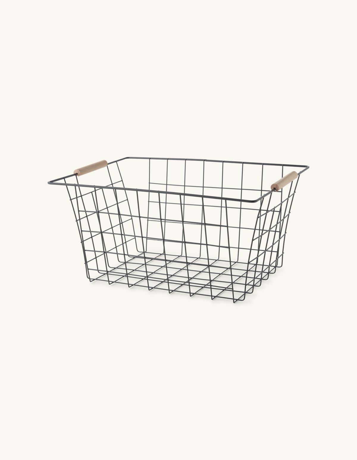 F rvaringskorg Metall 40 X 30 X 20 Cm Anthracite f-rvaringskorg-metall-40-x-30-x-20-cm-anthracite