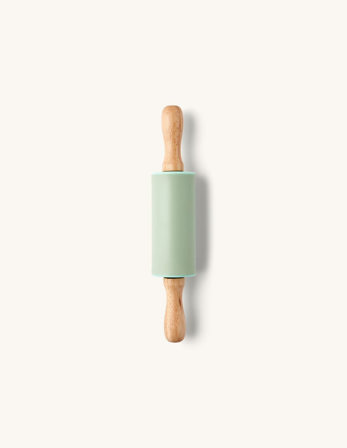 Mini rouleau à pâtisserie  | Silicone/chêne. 23 x 4,5 cm.  | Søstrene Grene