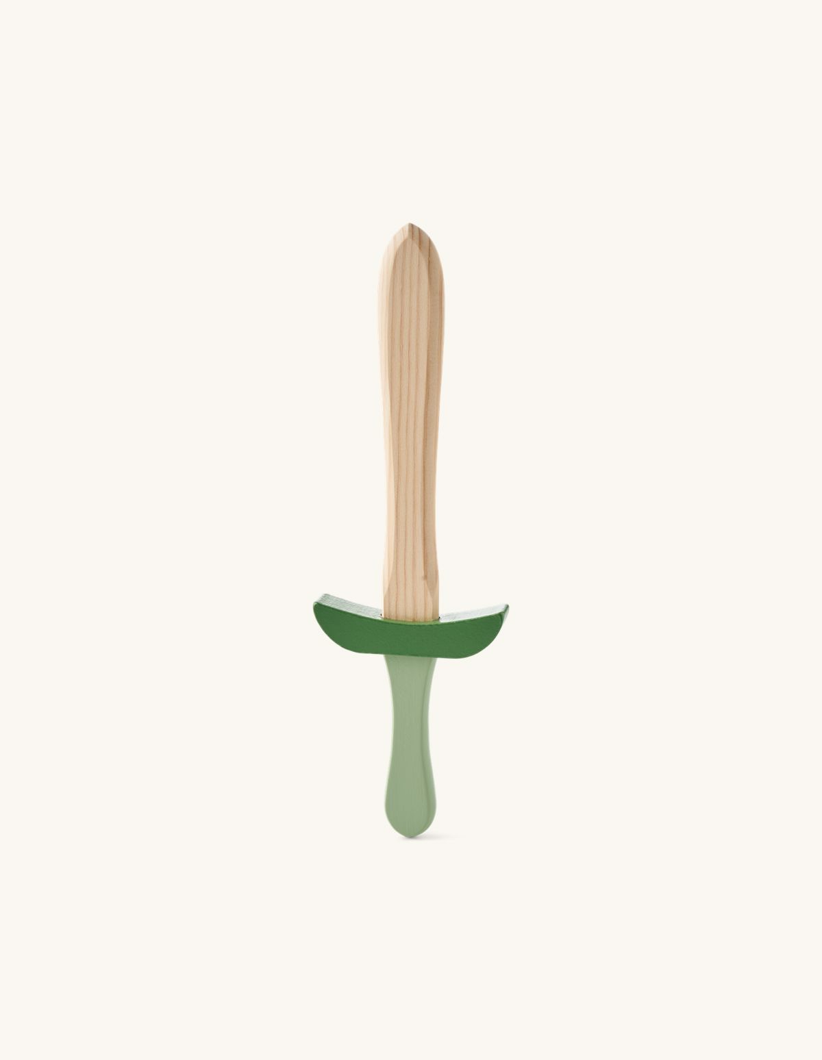 Épée jouet | Bois de pin/MDF. 34 cm. | Moss Green, Green