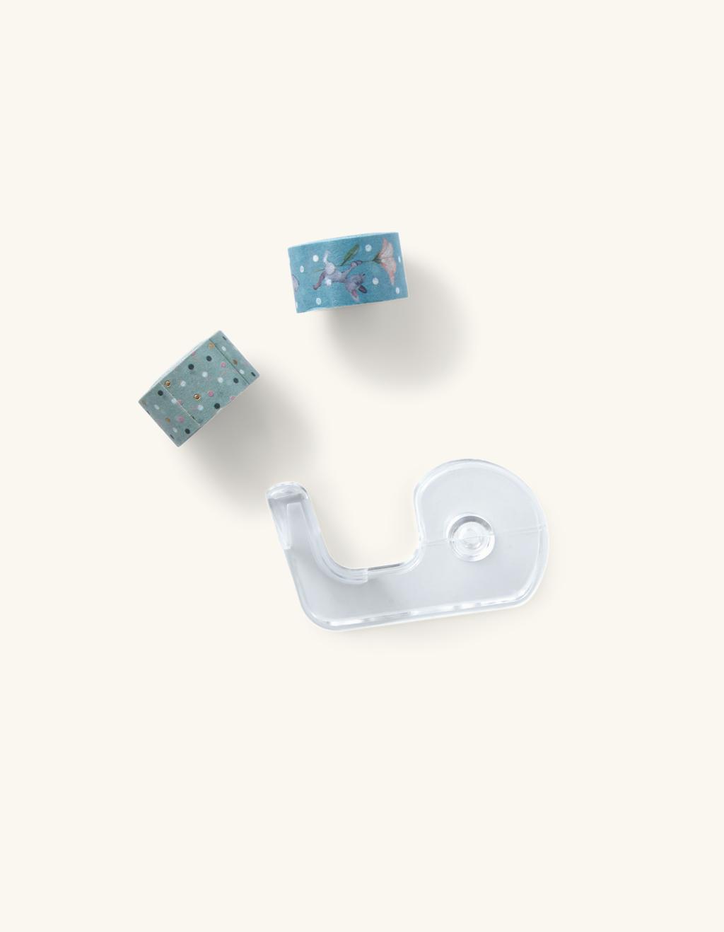 Decorative Tape With Dispenser Paper plastic 2 Mm X 12 Mm X 3 M 2 Decorative tape with dispenser paper plastic 2 mm x 12 mm x 3 m 2