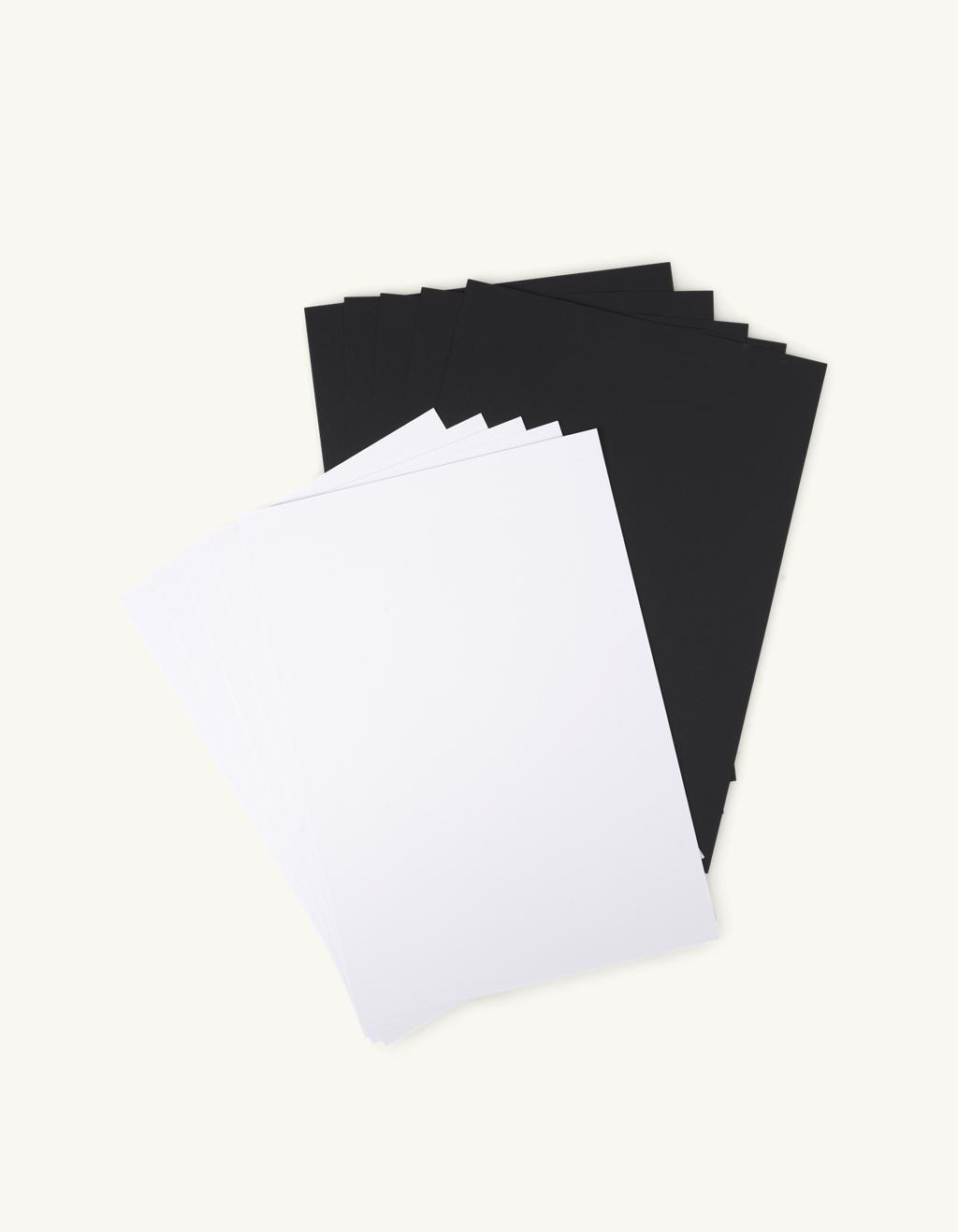 Card stock A4 | Paper. 10 sheets. | Søstrene Grene