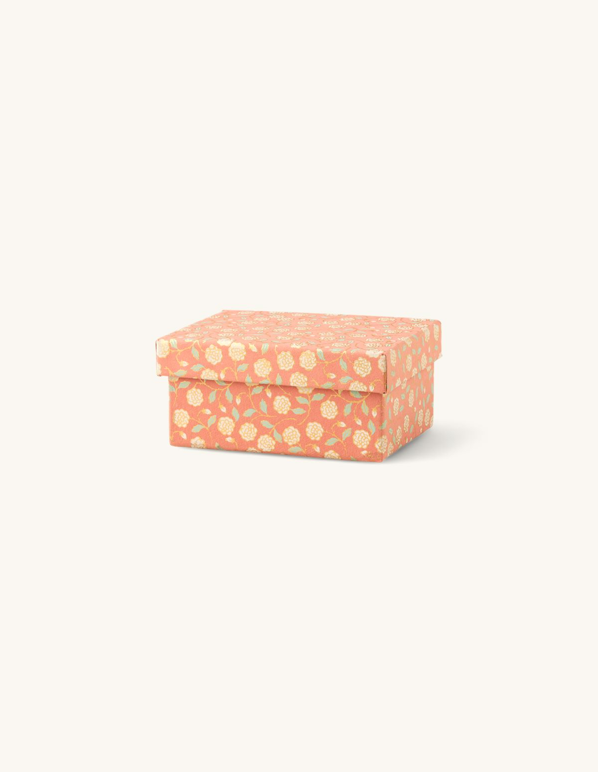 Boîte | Papier coton recyclé. 17,5 x 13,5 x 8,5 cm. | Søstrene Grene