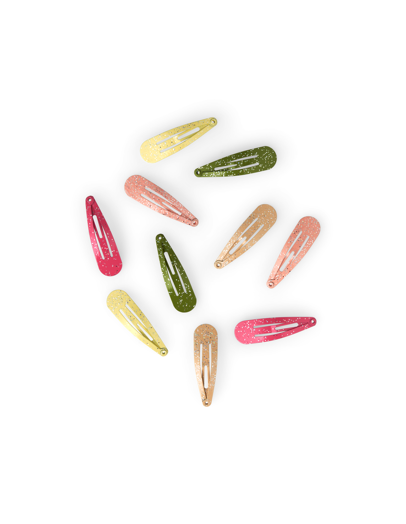 180-teiliges Haarschmuck Set Für Mädchen – 80 Metall-Spangen & 100 Gummibänder, Bunt & Vielseitig