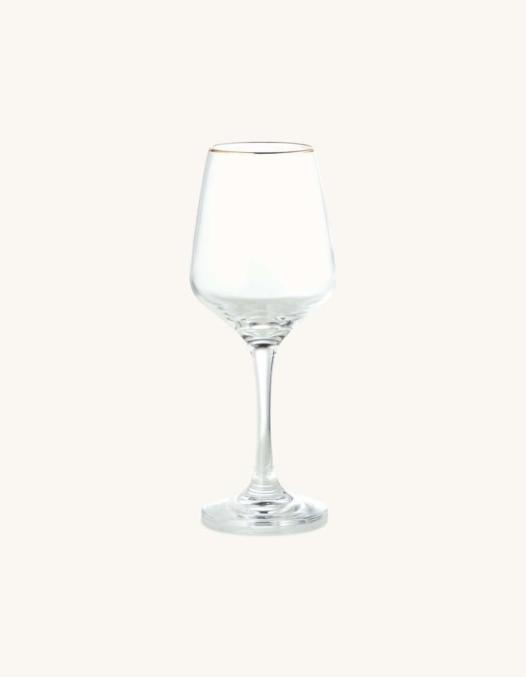 Kind Integreren door elkaar haspelen Wijnglas | Glas. 6 x 21 cm. | Søstrene Grene