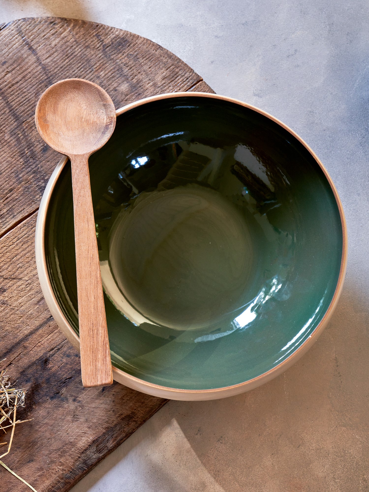 Spoon Acacia wood. 29 cm. Søstrene Grene