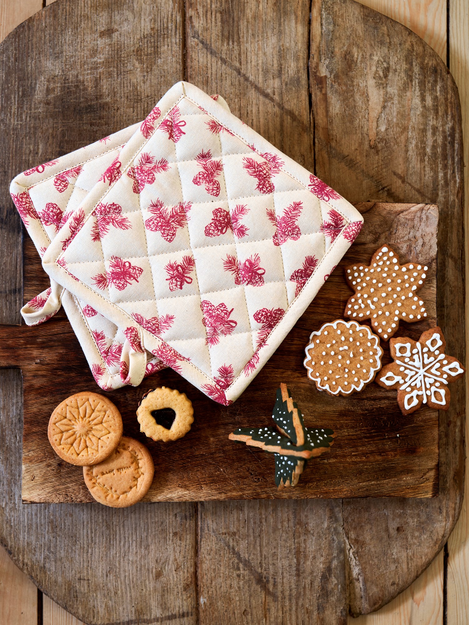 Potholder Cotton/polyester. 19 x 19 cm. Søstrene Grene