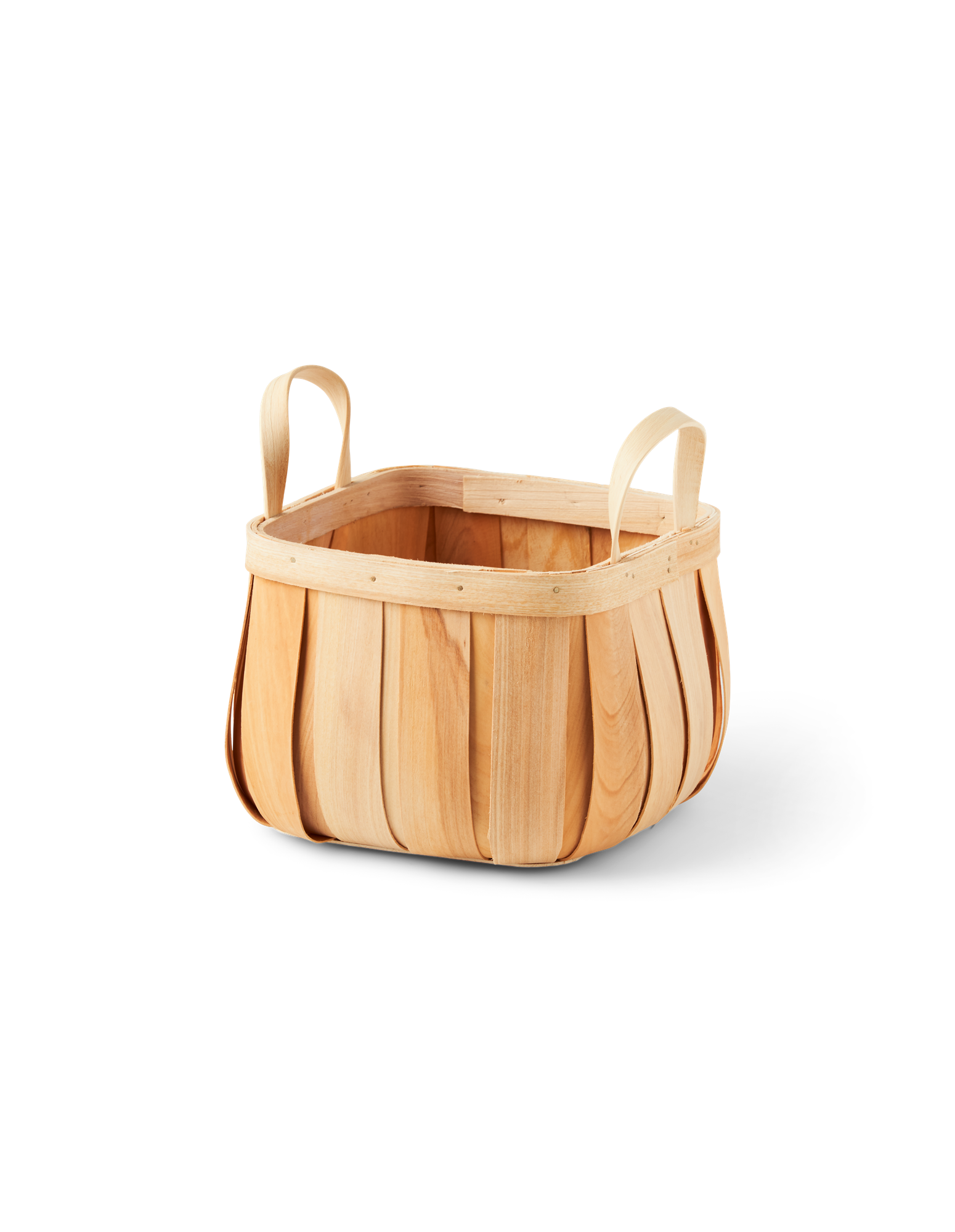 Korb Spanholz. 24 x 24 x 16 cm. Søstrene Grene