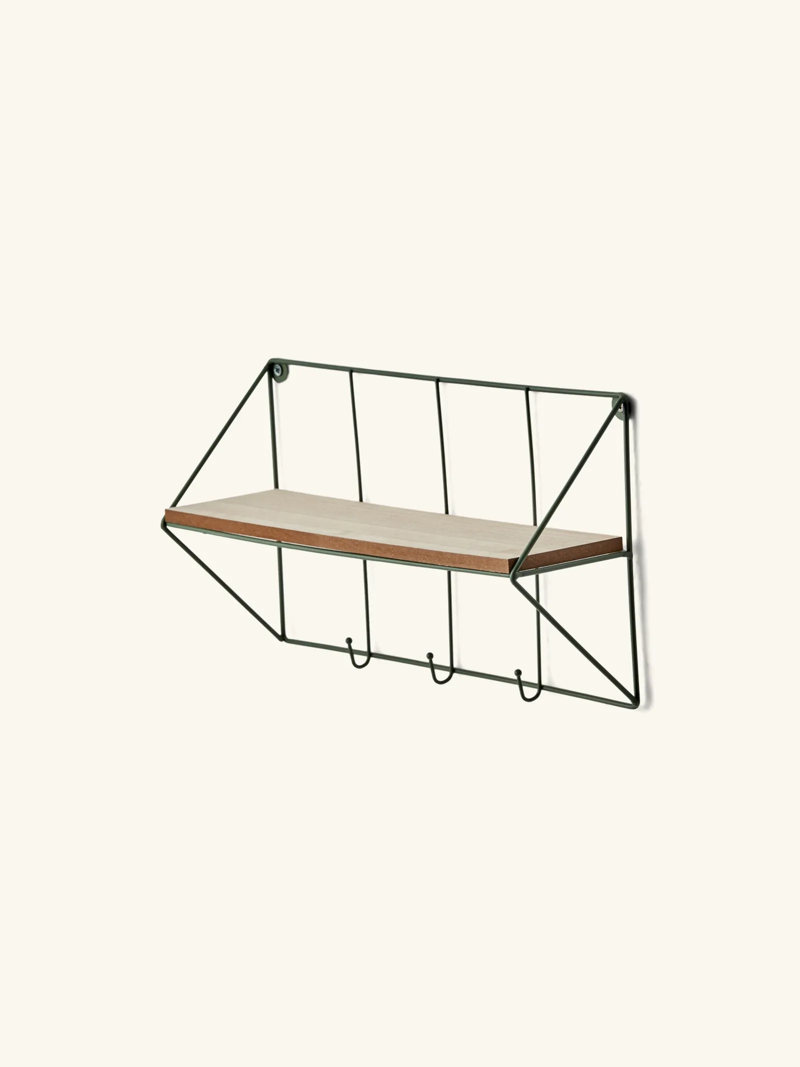 tag re Murale MDF fer 36 X 9 5 X 20 3 Cm S strene Grene tag-re-murale-mdf-fer-36-x-9-5-x-20-3-cm-s-strene-grene