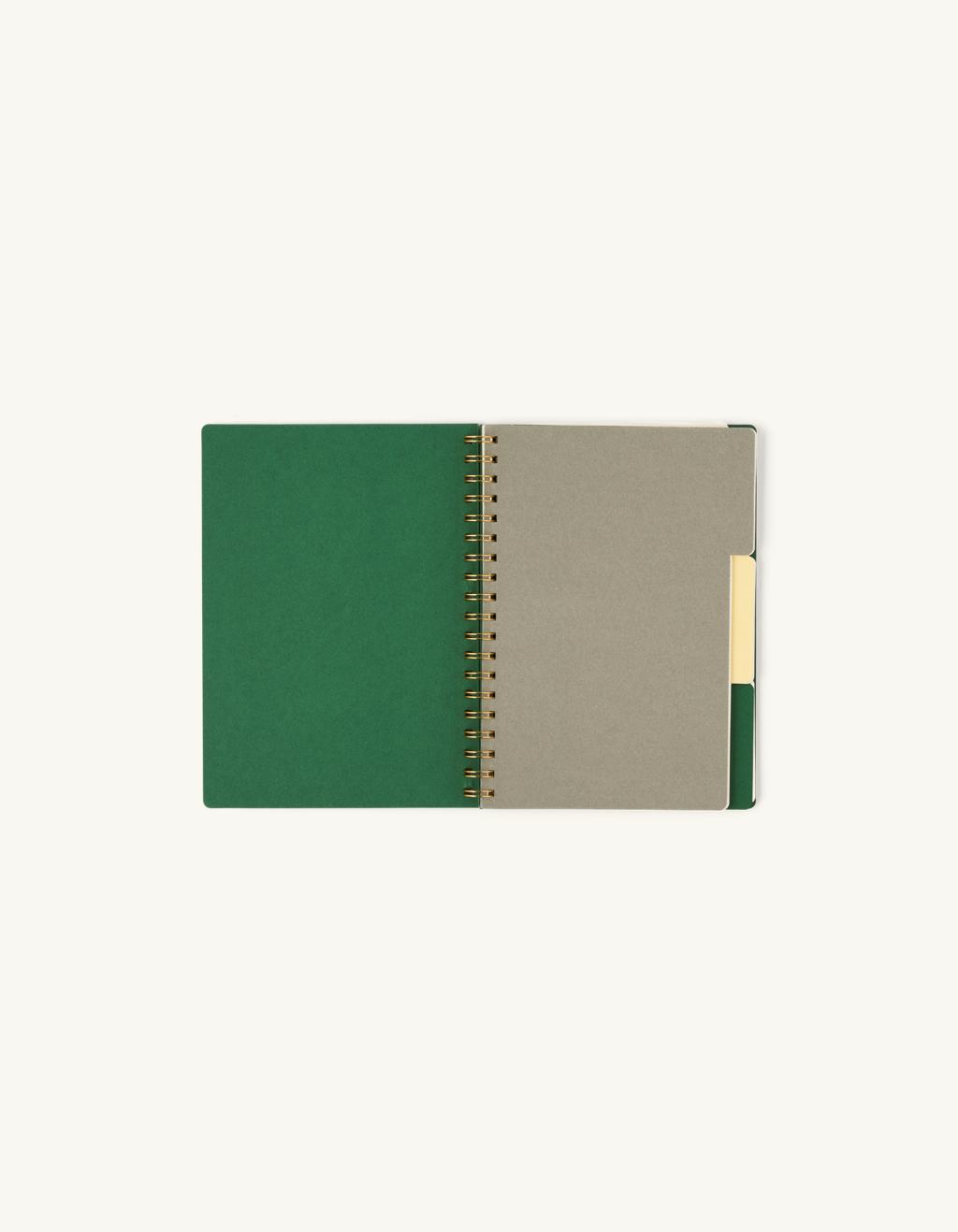 Notitieboek Met Spiraal Papier 25 X 18 Cm S strene Grene notitieboek-met-spiraal-papier-25-x-18-cm-s-strene-grene