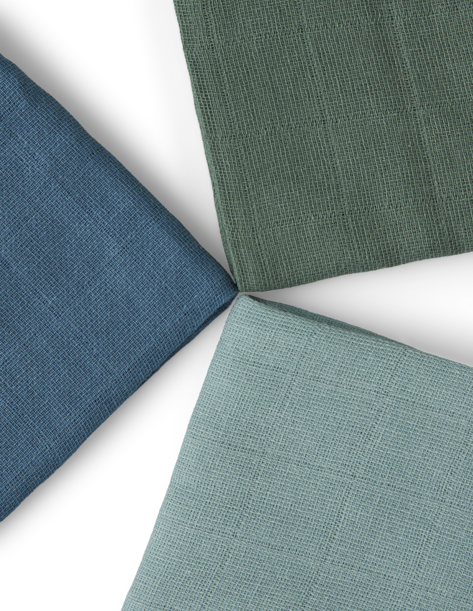 Muslin cloths Organic cotton. 70 x 70 cm. 3 pcs. Søstrene Grene