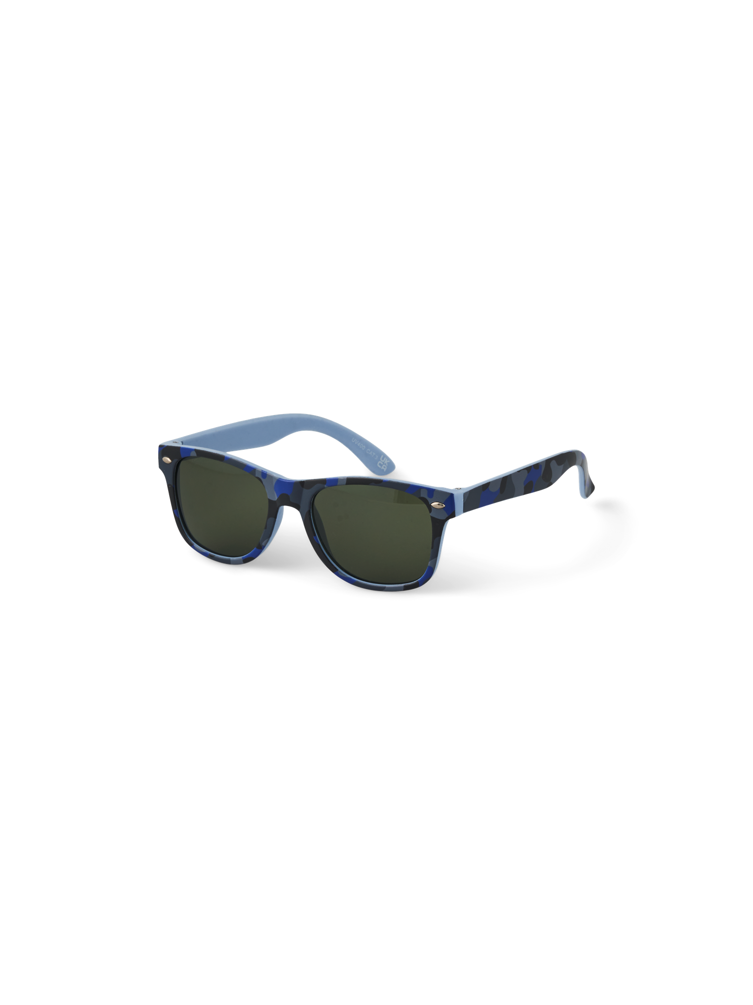 Lunettes De Soleil Enfant Little Schmatz 1,5-3 Ans (Moshi) - 100% UV400, Branches Flexibles, Sans BPA - Vert/Orange