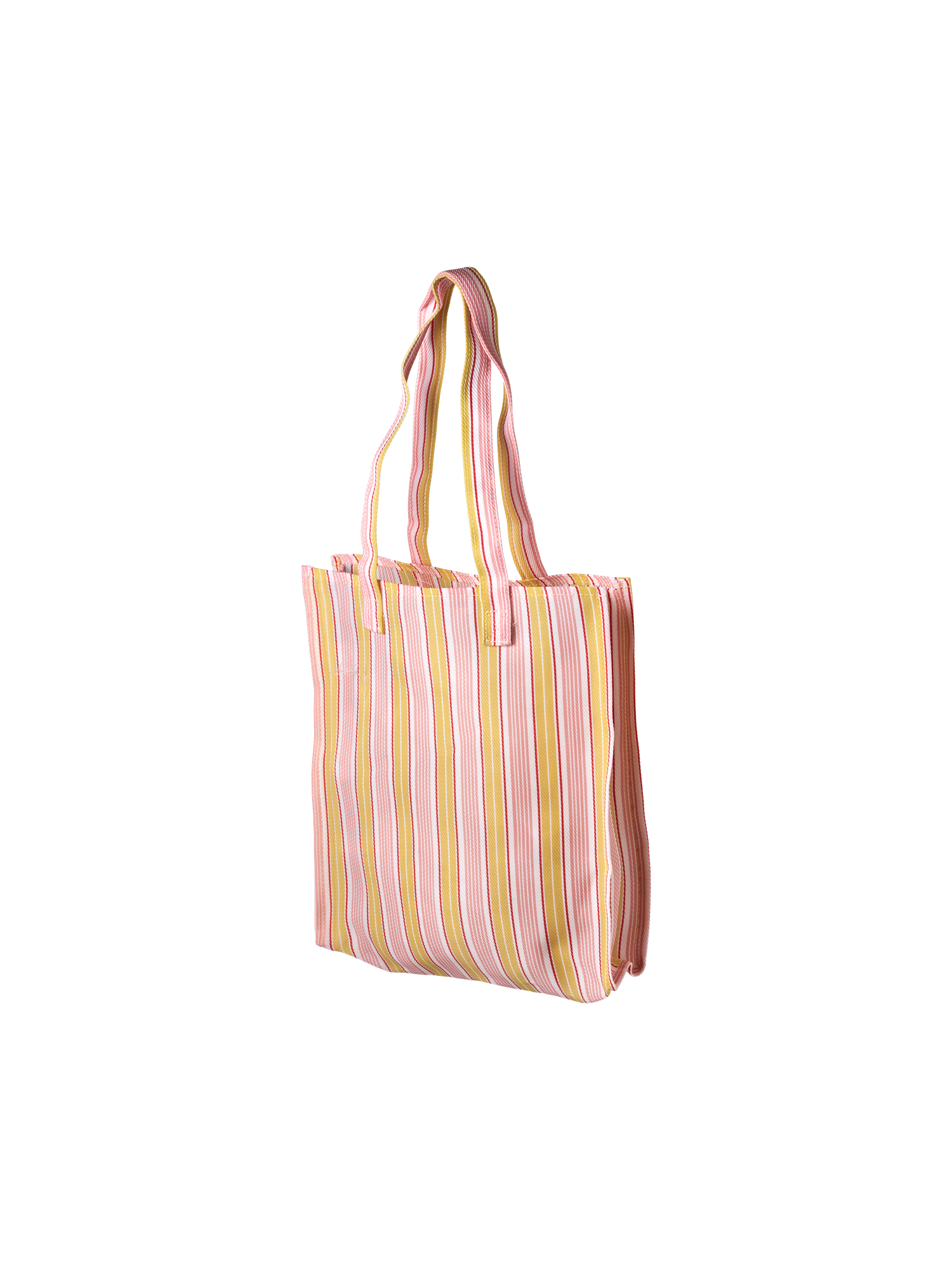 Katoenen draagtas schouderhengsels - Zwart - 38x10x42 cm