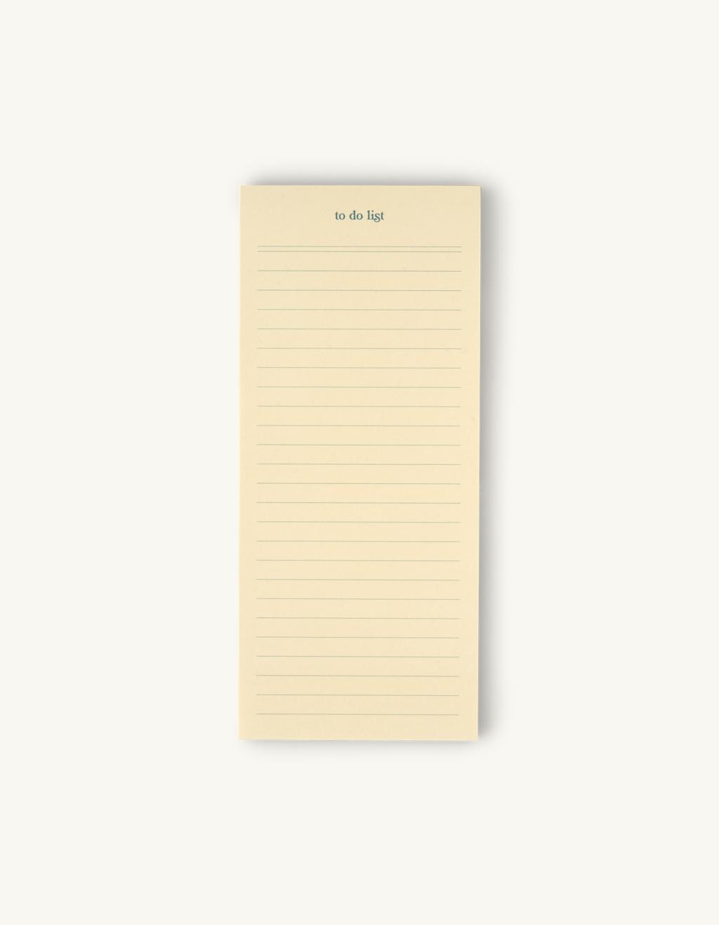 Onmiddellijk comfort functie Notitieblok voor lijstjes | Papier. 20 x 8,7 cm. 50 vellen. | Søstrene Grene