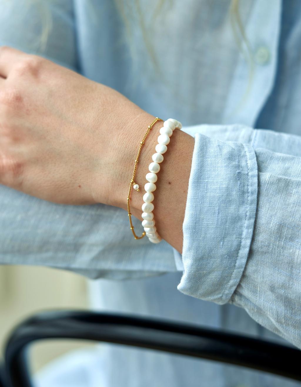 Simple Pearl Bracelet | AndCopenhagen | Søstrene Grene