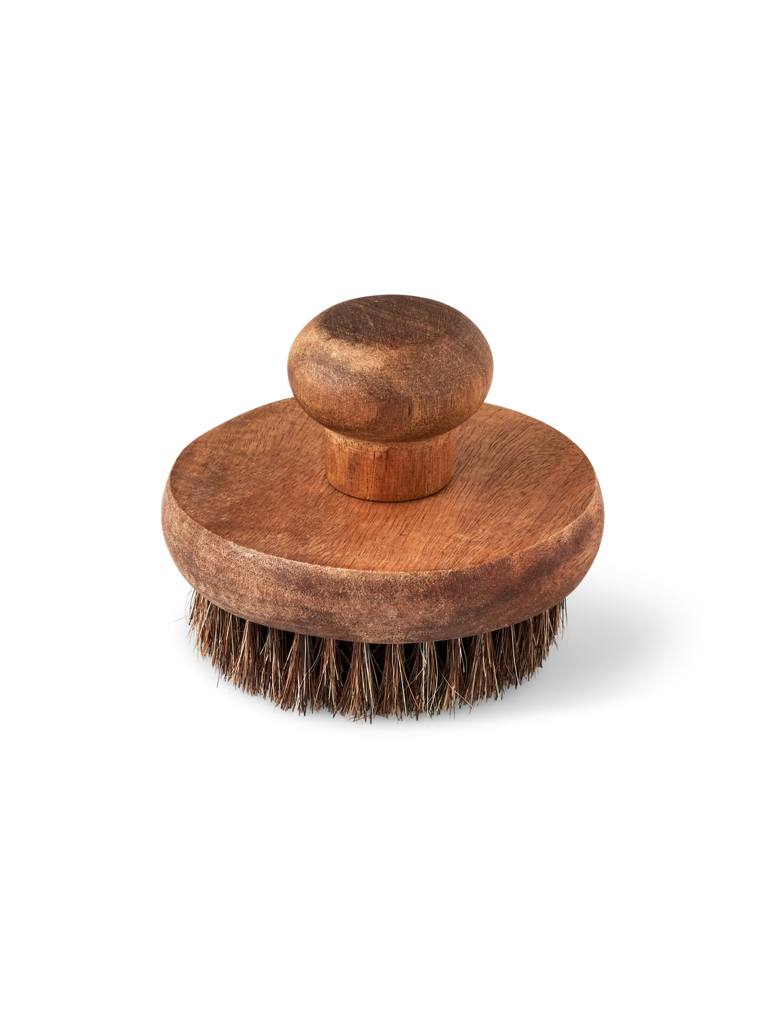 Brosse de massage longue en hêtre & crin de cheval