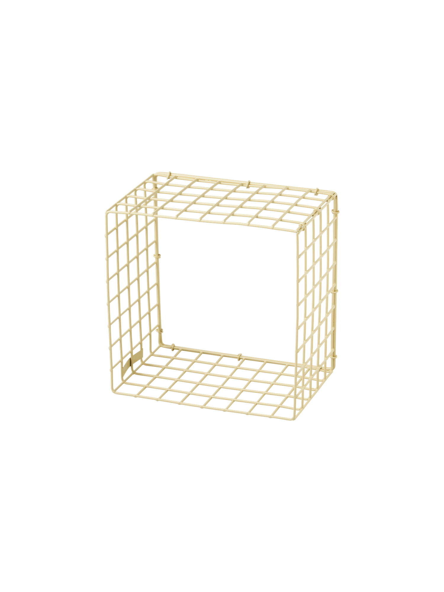 Étagère design moderne en métal beige MILLI