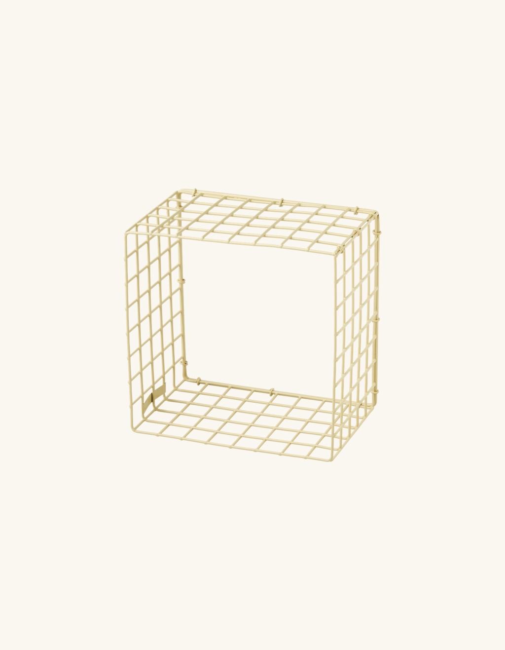 Étagère design moderne en métal beige MILLI Étagère design moderne en métal beige MILLI