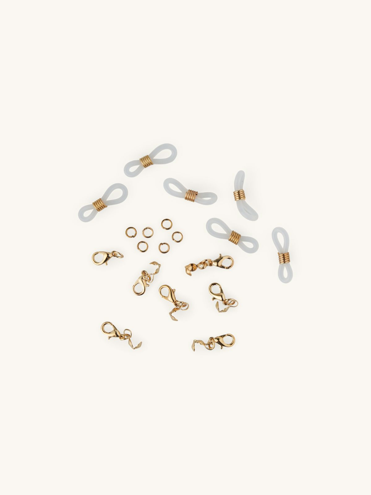 Attaches Pour Lunettes Caoutchouc m tal Lot De 6 Gold attaches-pour-lunettes-caoutchouc-m-tal-lot-de-6-gold