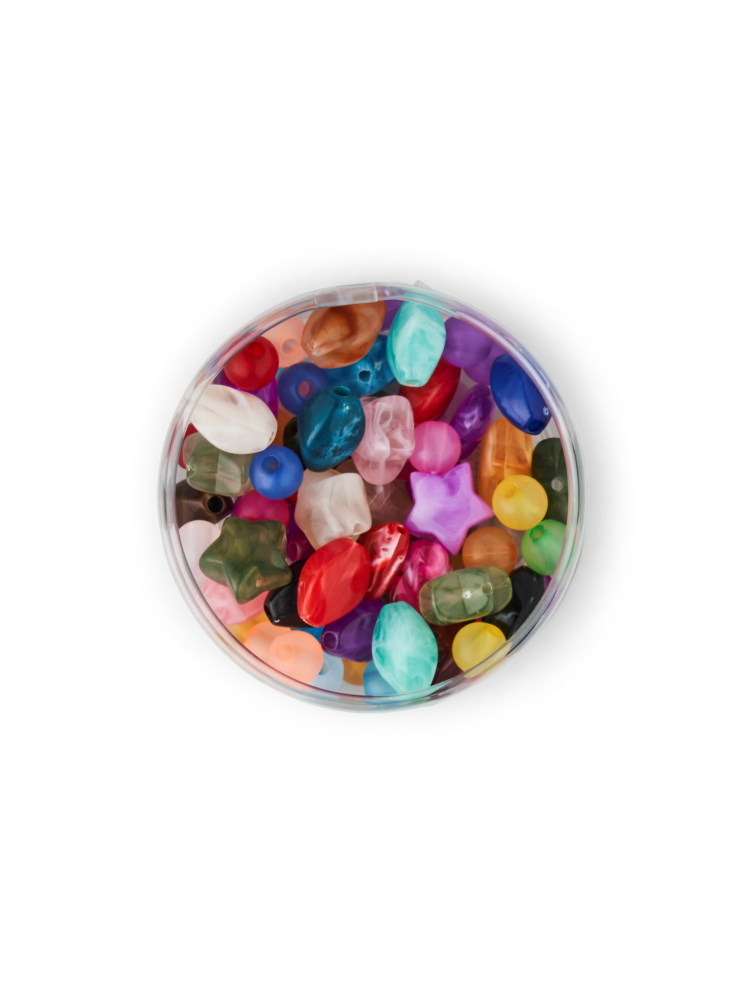 Collier Et Bracelet Vintage Années 1950/1960 - Perles Plastique Fruits Multicolores
