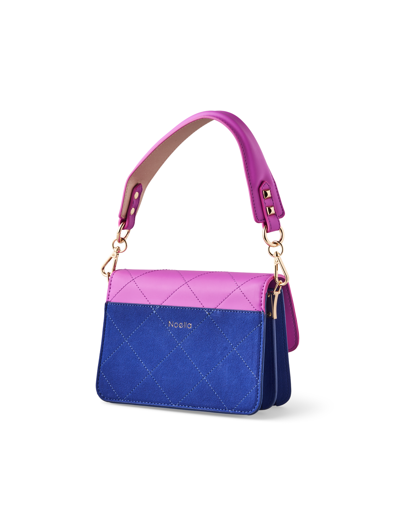 blanca-h-ndtaske-lille-polyuretan-20-3-x-11-x-14-5-cm-navy-rose