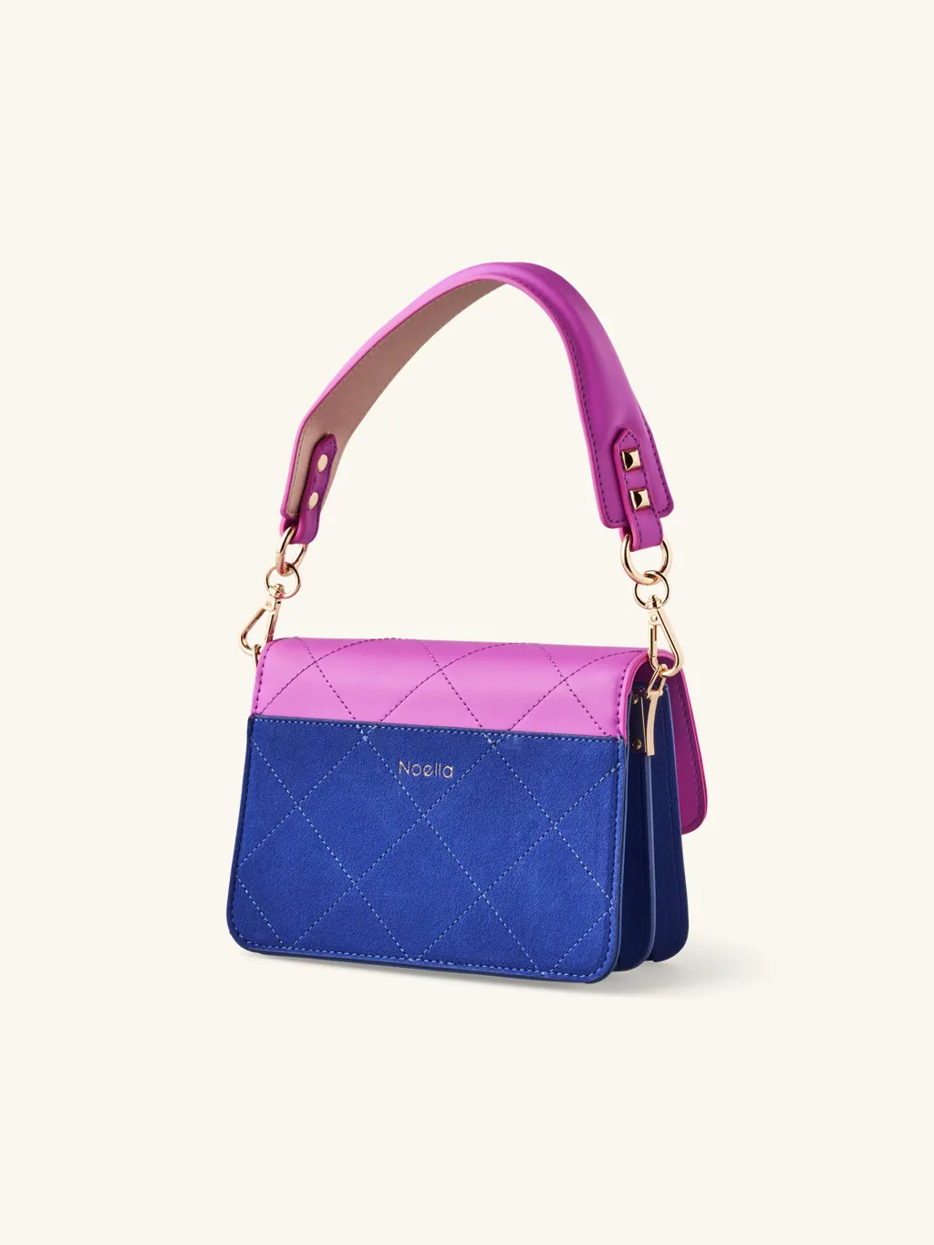 Blanca H ndtaske Lille Polyuretan 20 3 X 11 X 14 5 Cm Navy Rose blanca-h-ndtaske-lille-polyuretan-20-3-x-11-x-14-5-cm-navy-rose