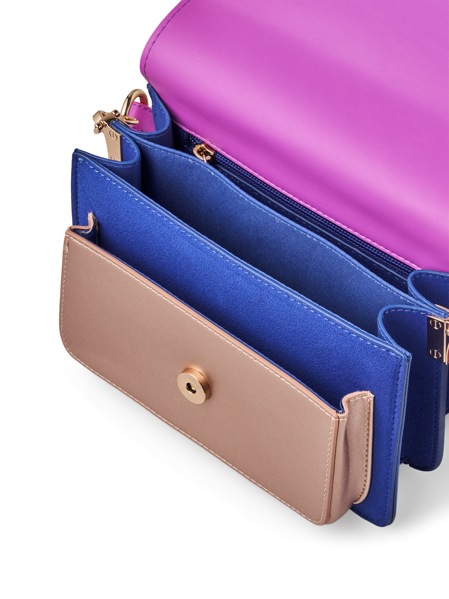blanca-h-ndtaske-lille-polyuretan-20-3-x-11-x-14-5-cm-navy-rose