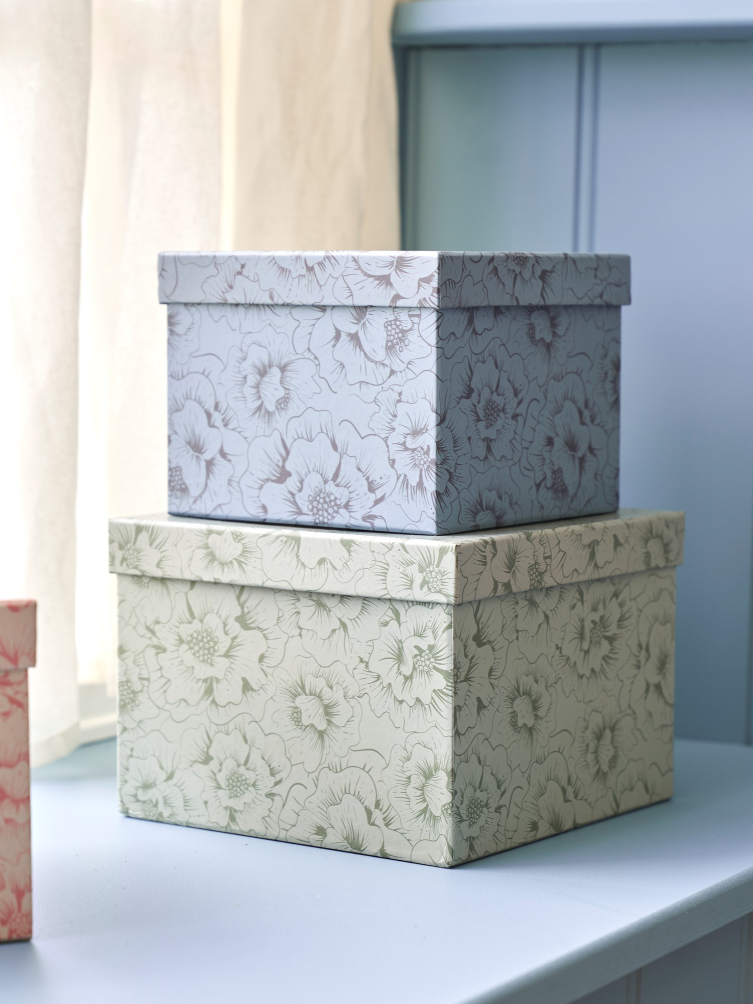 Storage box Paper. 17 x 17 x 13 cm. Søstrene Grene