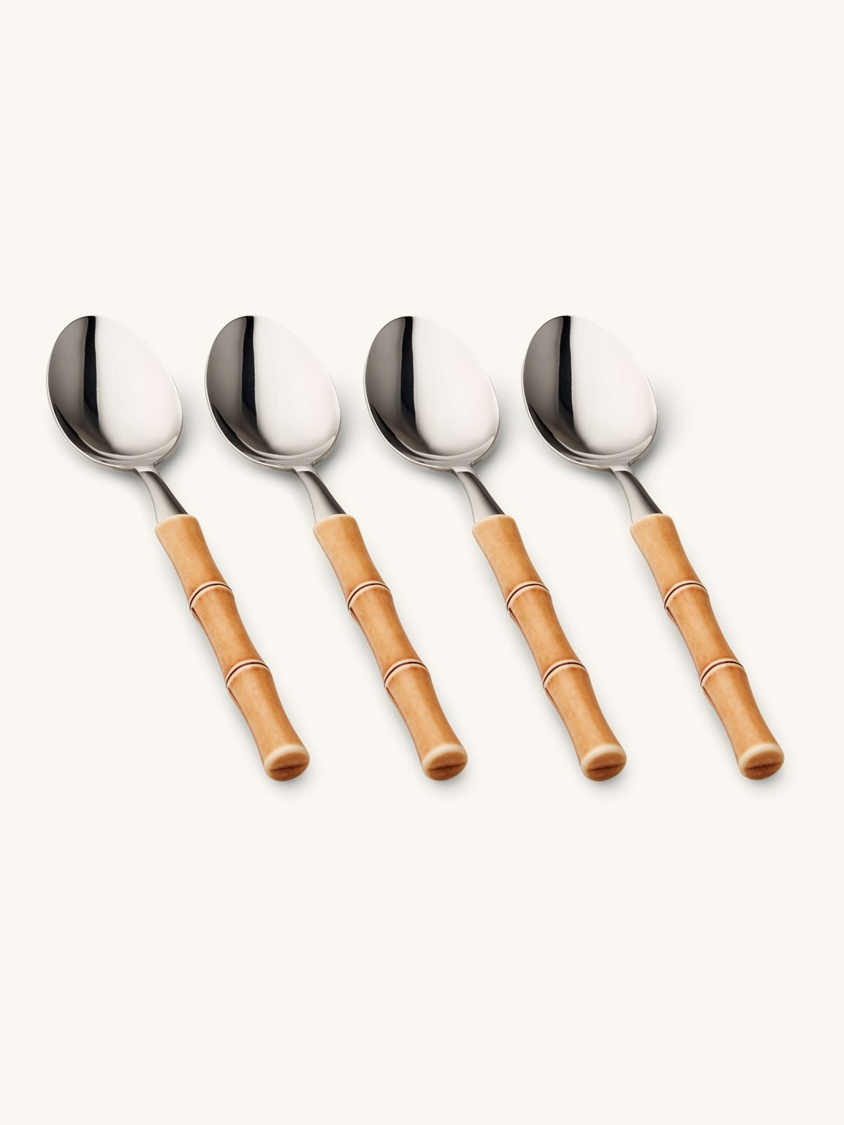 Cuill re Soupe Bamboo Acier Inoxydable nylon 20 5 Cm Lot De 4 cuill-re-soupe-bamboo-acier-inoxydable-nylon-20-5-cm-lot-de-4