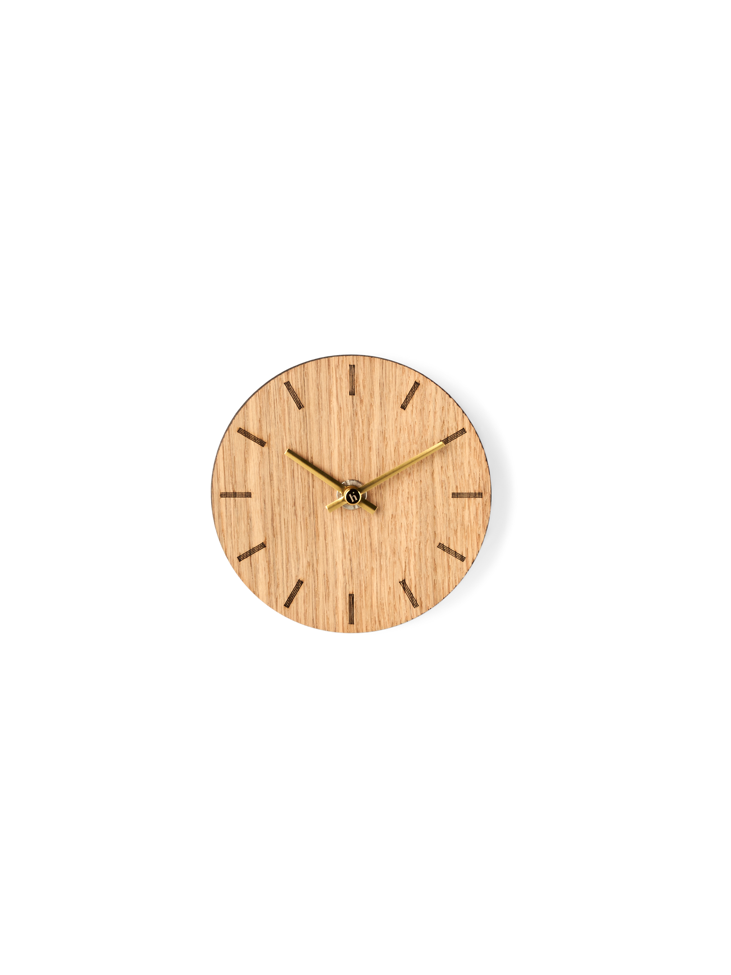 Hemverk Wall clock Light Oak small King's Cross