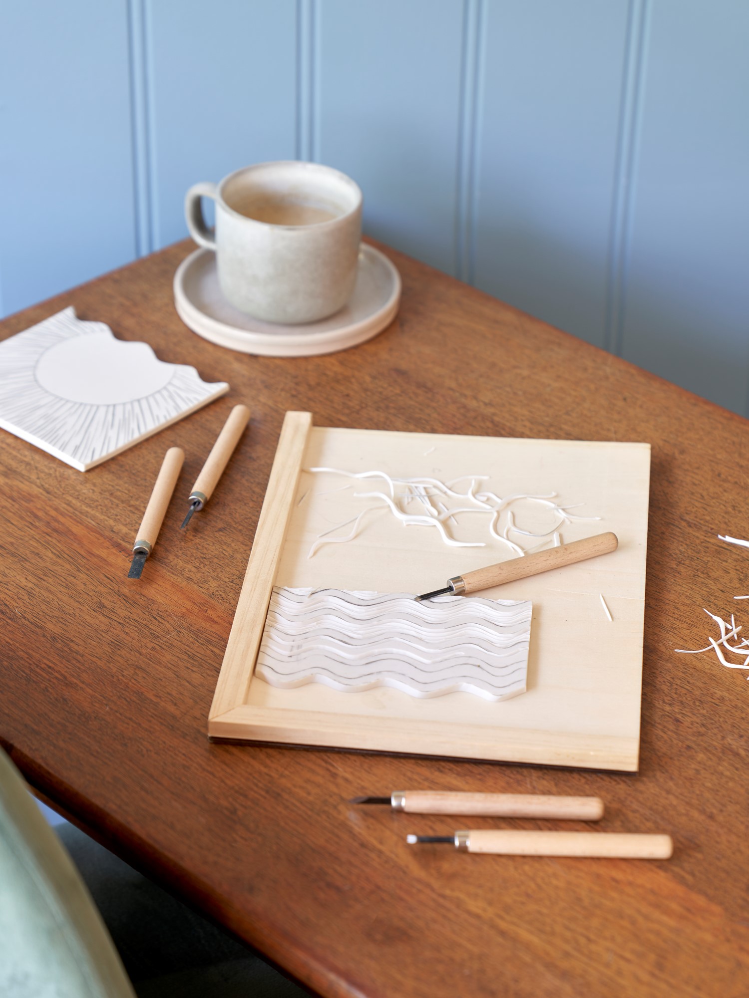 Diamantmalerei Roller-Set - Leinwandhalter Mit Anti-Roll-System Für Perfekte Diamond Painting