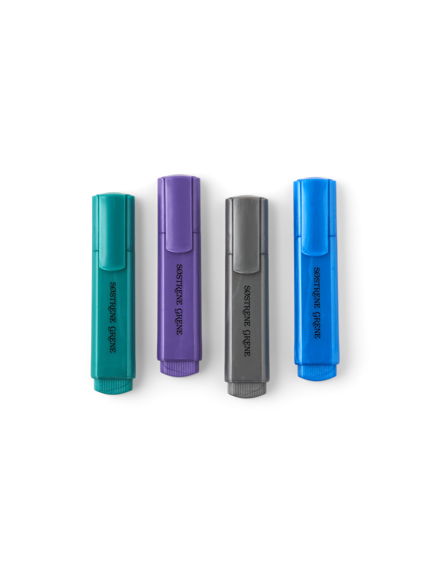 Glitter highlighter set Plastic. 4 pcs. Søstrene Grene