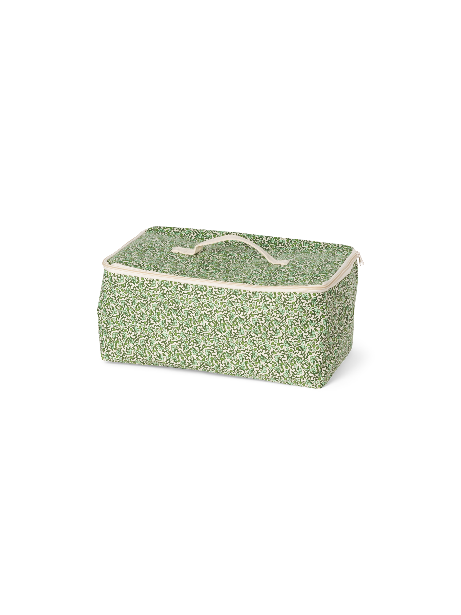 Sac de rangement | Coton/poly?�thyl?�ne. 40 x 30 x 20 cm. | Spring Green