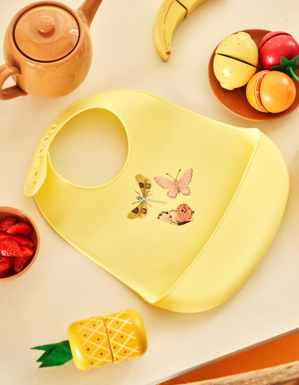 Food Bib Silicone 31 X 23 Cm S strene Grene food-bib-silicone-31-x-23-cm-s-strene-grene