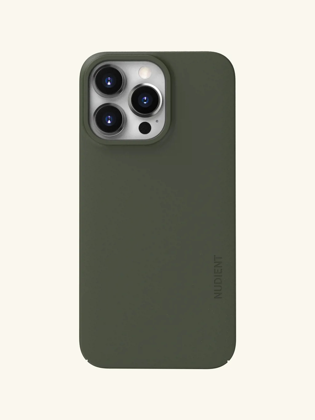 Thin Case IPhone 13 Pro Polycarbonate Moss Green NUDIENT thin-case-iphone-13-pro-polycarbonate-moss-green-nudient