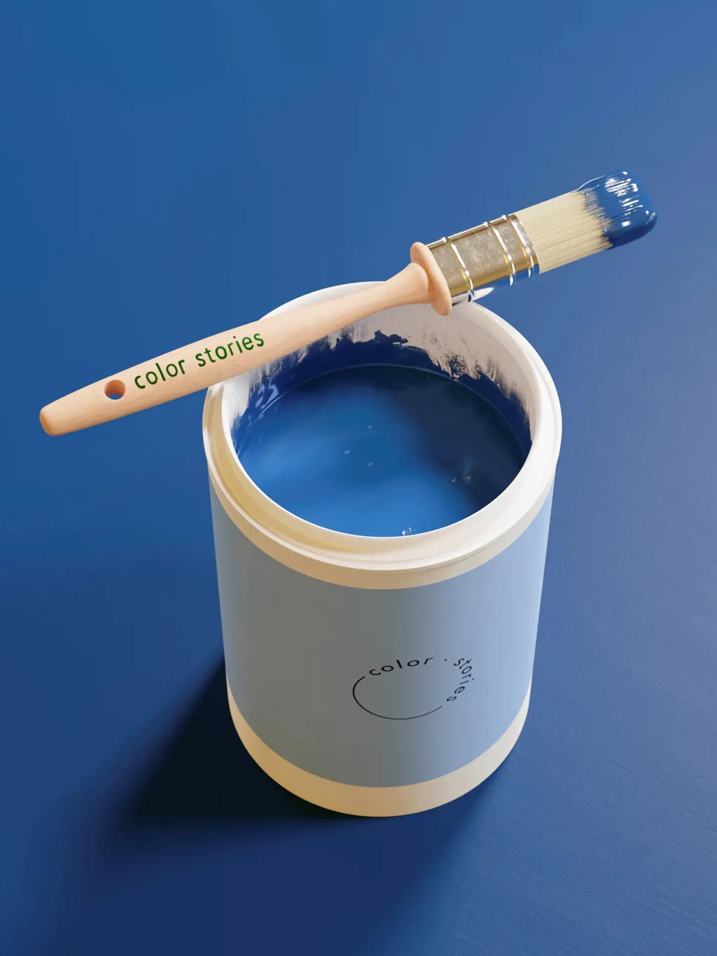 Maling Bl Time 900 Ml Akrylmaling 900 Ml Electric Blue Color maling-bl-time-900-ml-akrylmaling-900-ml-electric-blue-color