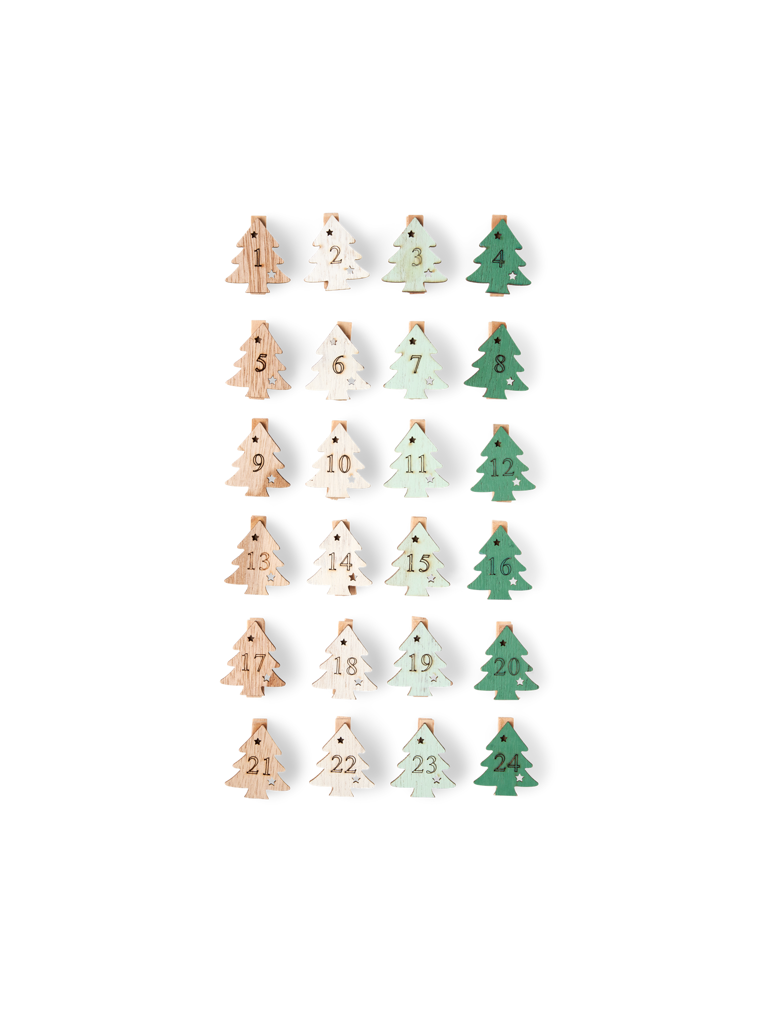 SOSTRENE GRENE Decorative pegs with numbers King's Cross