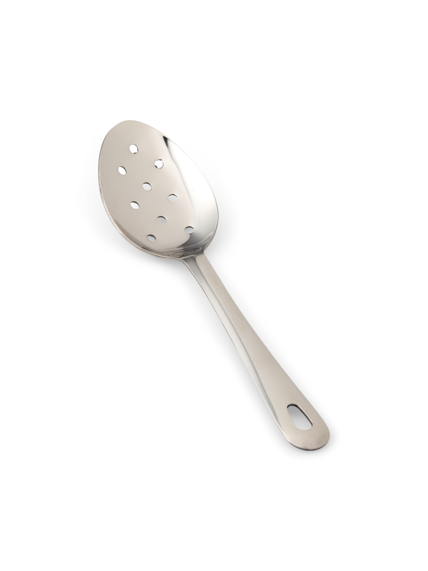 Serving spoon with holes Stainless steel. 23.2 cm. Søstrene Grene