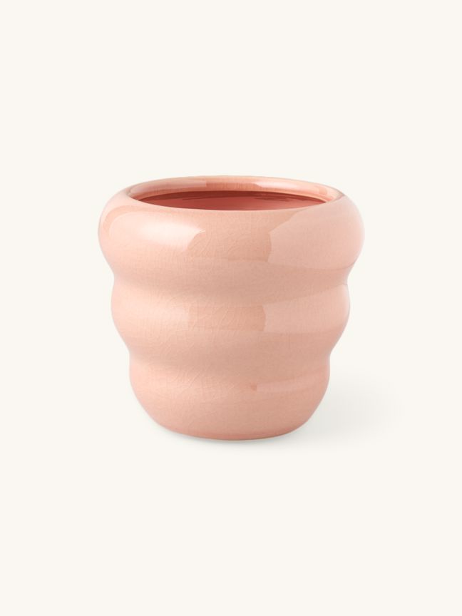 Cache-pot | Céramique. Ø12,5 x 10,5 cm. | Søstrene Grene