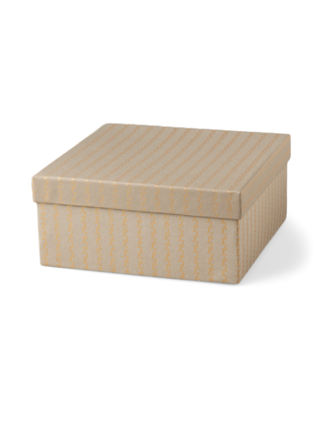 Boîte | Papier. 25 x 25 x 11 cm. | Søstrene Grene
