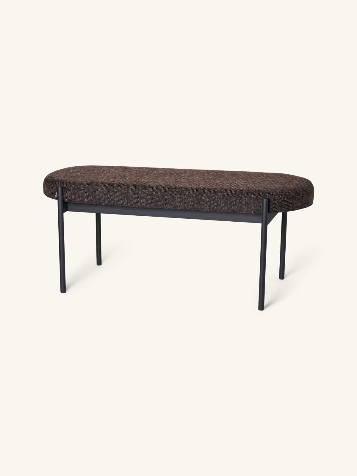 KLINT Bench Acrylic polyester steel 110 X 44 X H45 Cm Black H bsch klint-bench-acrylic-polyester-steel-110-x-44-x-h45-cm-black-h-bsch
