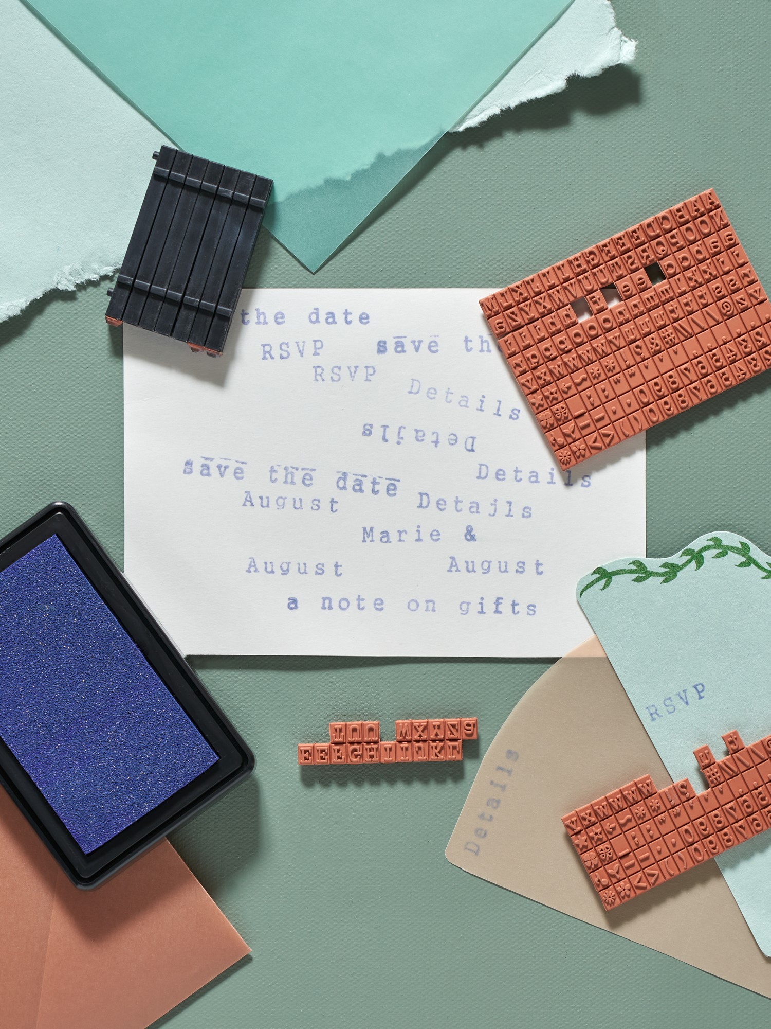 GRAN VELADA Tampons Lettres Et Chiffres Pour Savons Abécédaire Complet