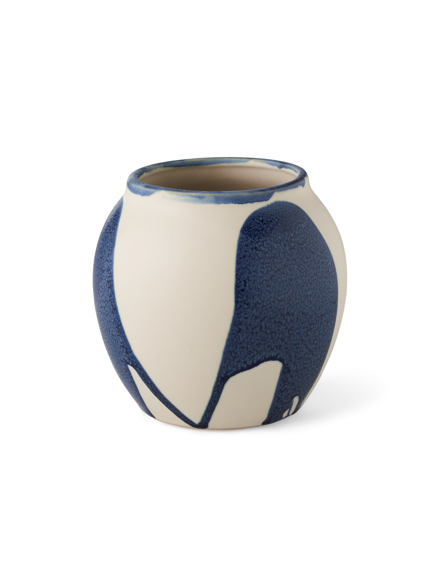 Mikasa Geometrische Keramik-Vase Aus Steinzeug – Weiß Mit Streifen, 19 X 7 X 27 Cm, Für Blumen & Deko