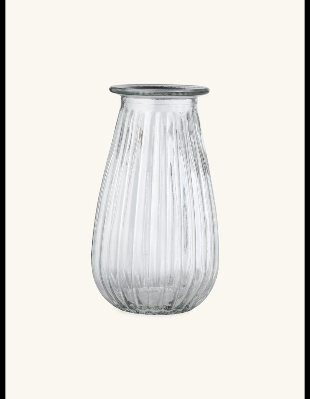 Home - Vase - Glass. Ø11 x 20 cm.