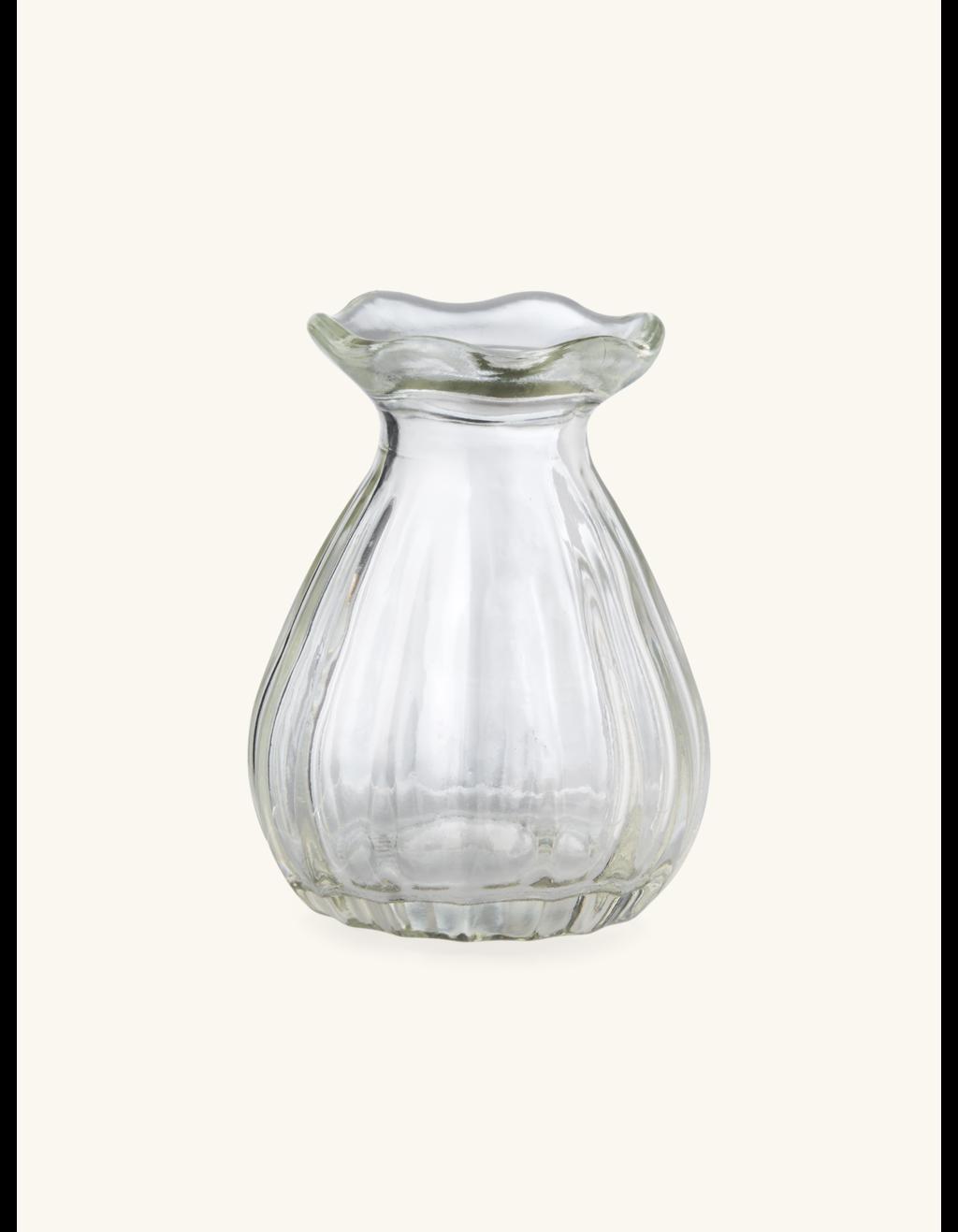 Home - Vase - Glass. Ø6.5 x 9 cm.