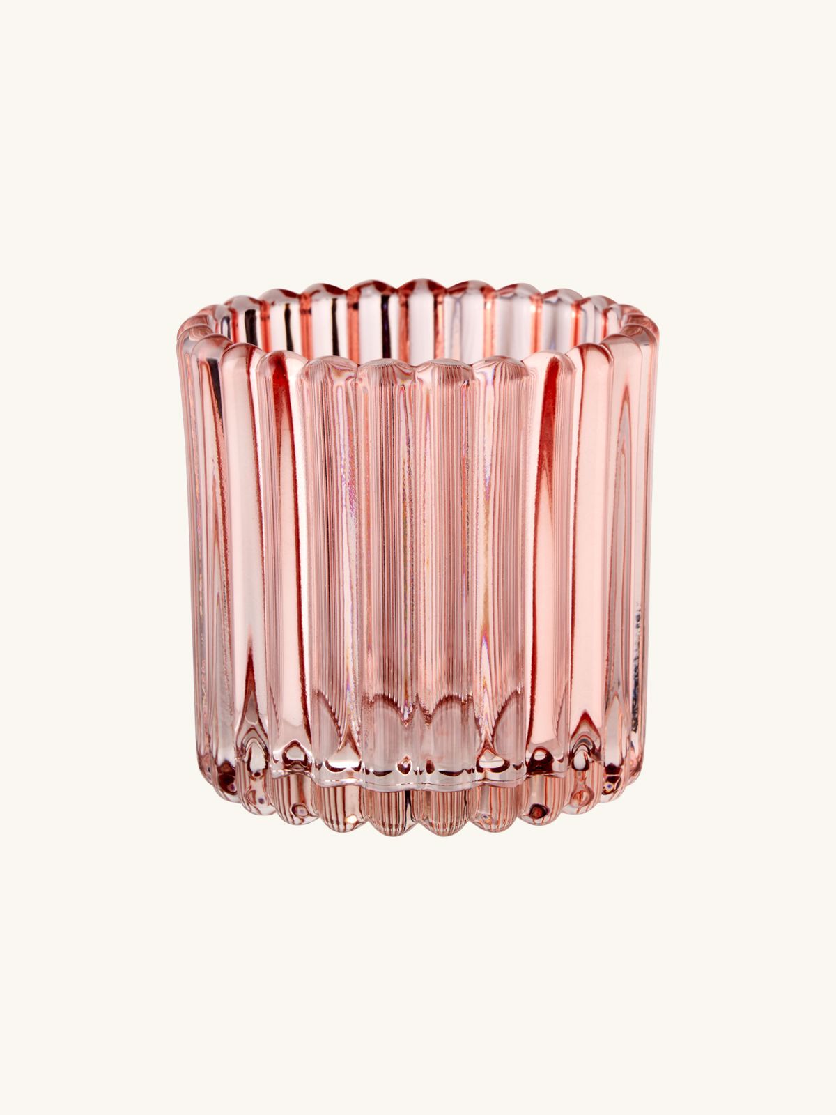 Teelichthalter Glas 7 5 X 7 Cm Coral teelichthalter-glas-7-5-x-7-cm-coral