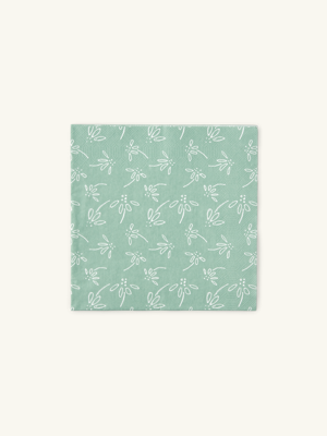 Lot De 20 Serviettes En Papier Motif Sapins Verts - 33 X 33 Cm, Triple épaisseur - Déco Noël, Repas Festifs