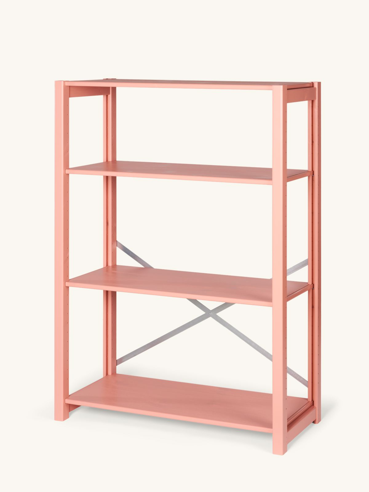 Reol Fyrretr 82 8 X 38 6 X 116 Cm Peach Abc Classic reol-fyrretr-82-8-x-38-6-x-116-cm-peach-abc-classic