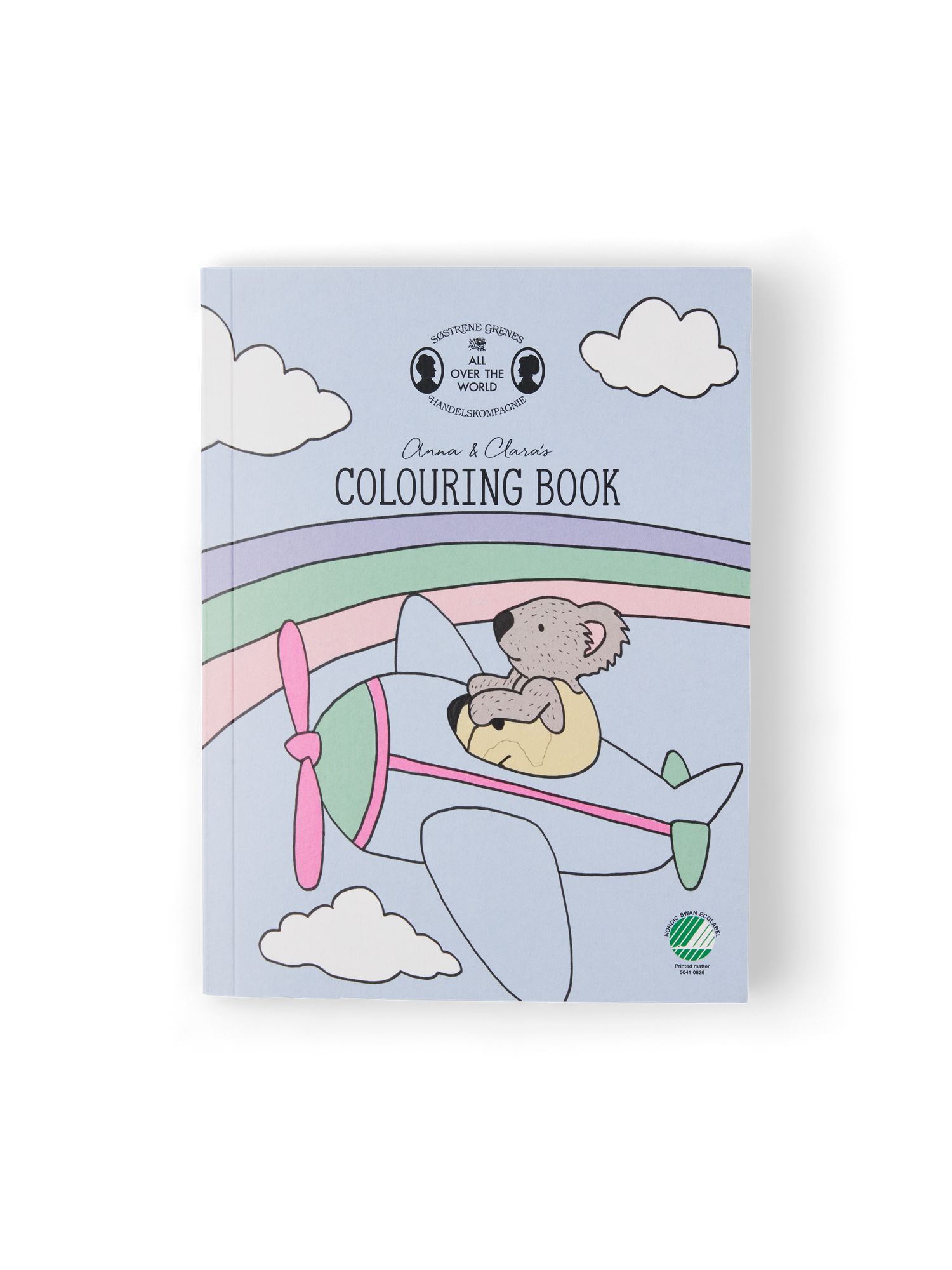 Colouring book | Paper. 16 x 12 cm. 24 pages. | Ice Blue