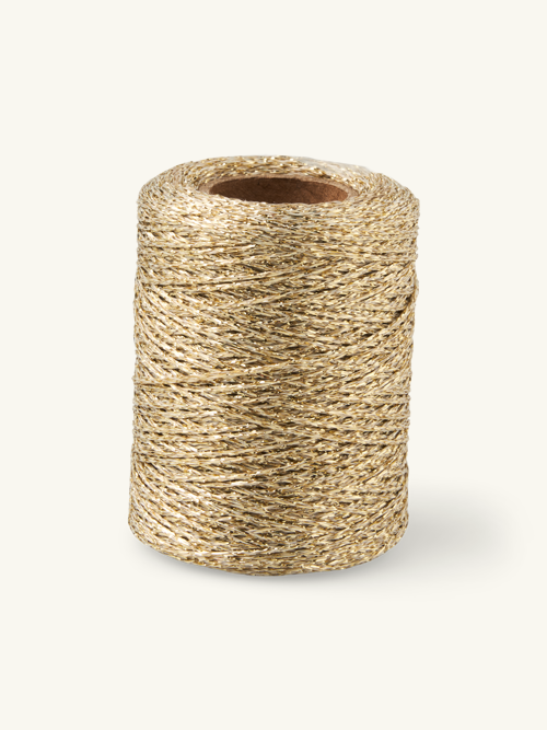 Metallic-garn - 25 g = 180 m. - Gold - Søstrene Grene