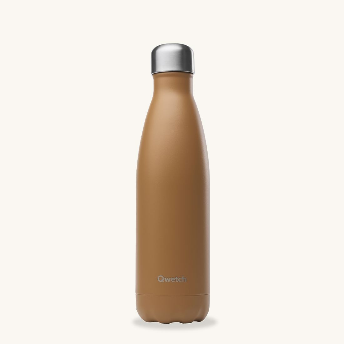 QWETCH INSULATED STAINLESS STEEL BOTTLE KIDS HONOLULU 350 ML CURRY - Isothermische fles QWETCH INSULATED STAINLESS STEEL BOTTLE KIDS HONOLULU 350 ML CURRY - Isothermische fles